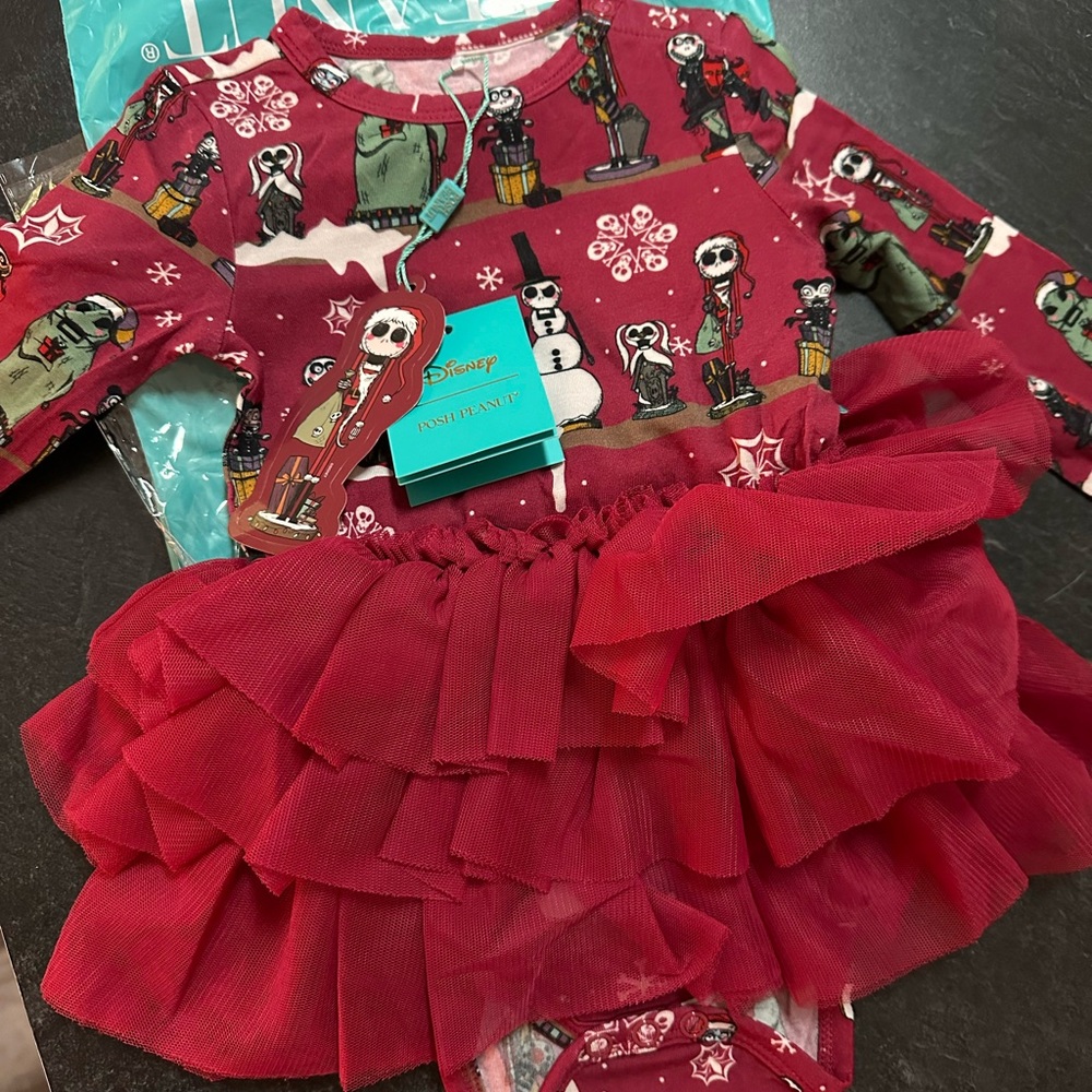 Posh Peanut Nightmare Before Christmas Tulle Dress